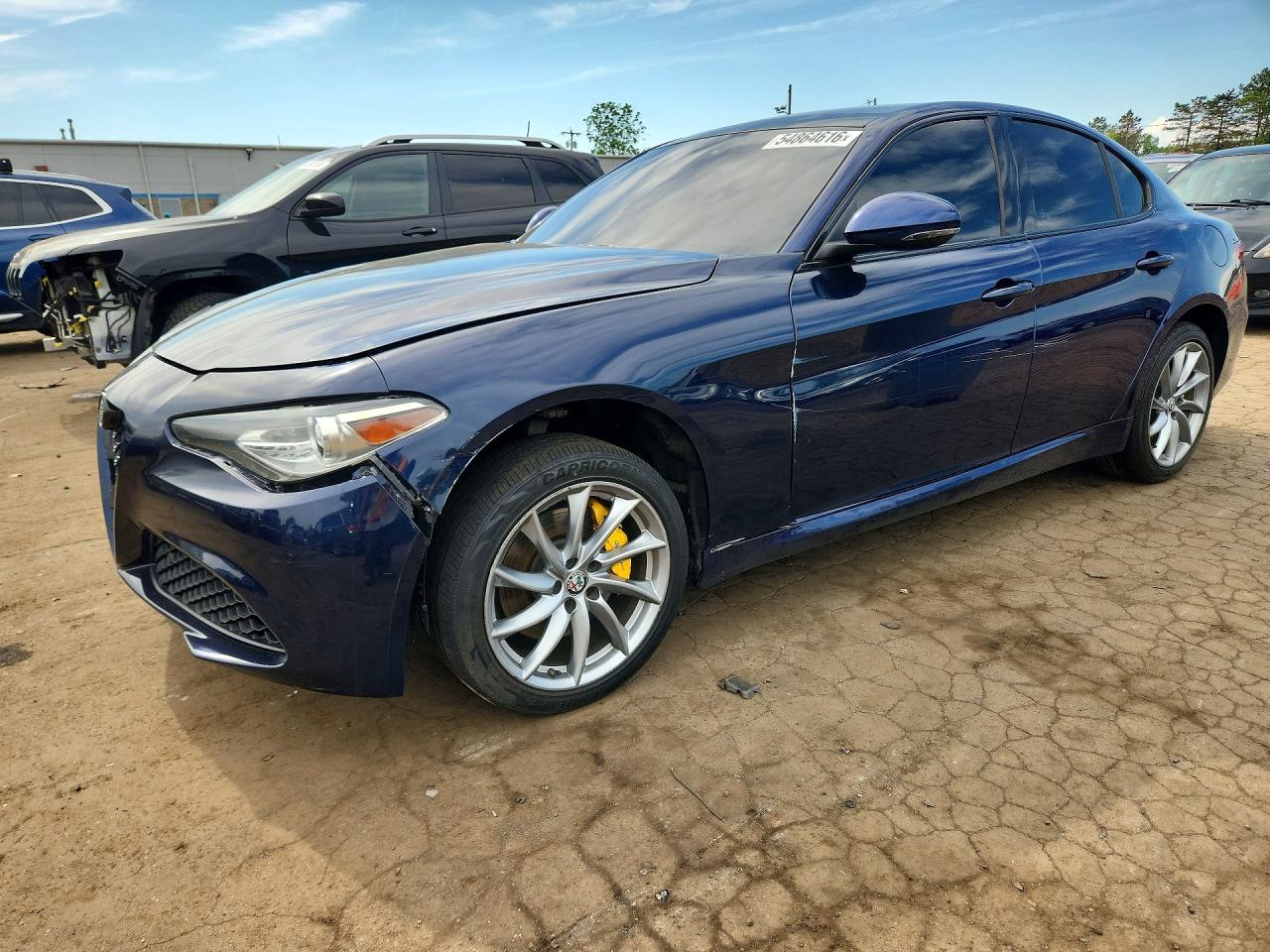 2017 Alfa Romeo Giulia, VIN ZARFAEDN6H7556817 — Undercarriage