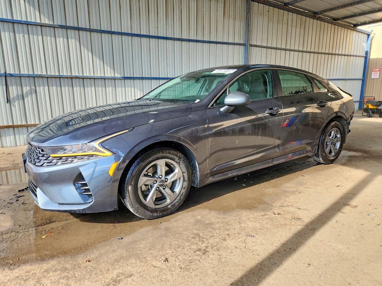 2023 Kia K5 LXS, VIN 5XXG14J2XPG218569 — Rear end
