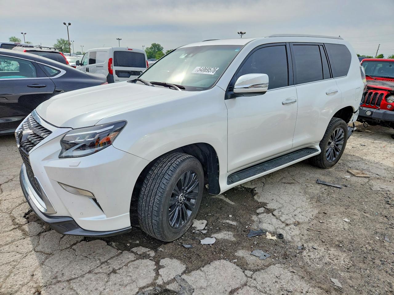 2023 Lexus GX 460 Premium, VIN JTJAM7BX1P5348007 — Зад