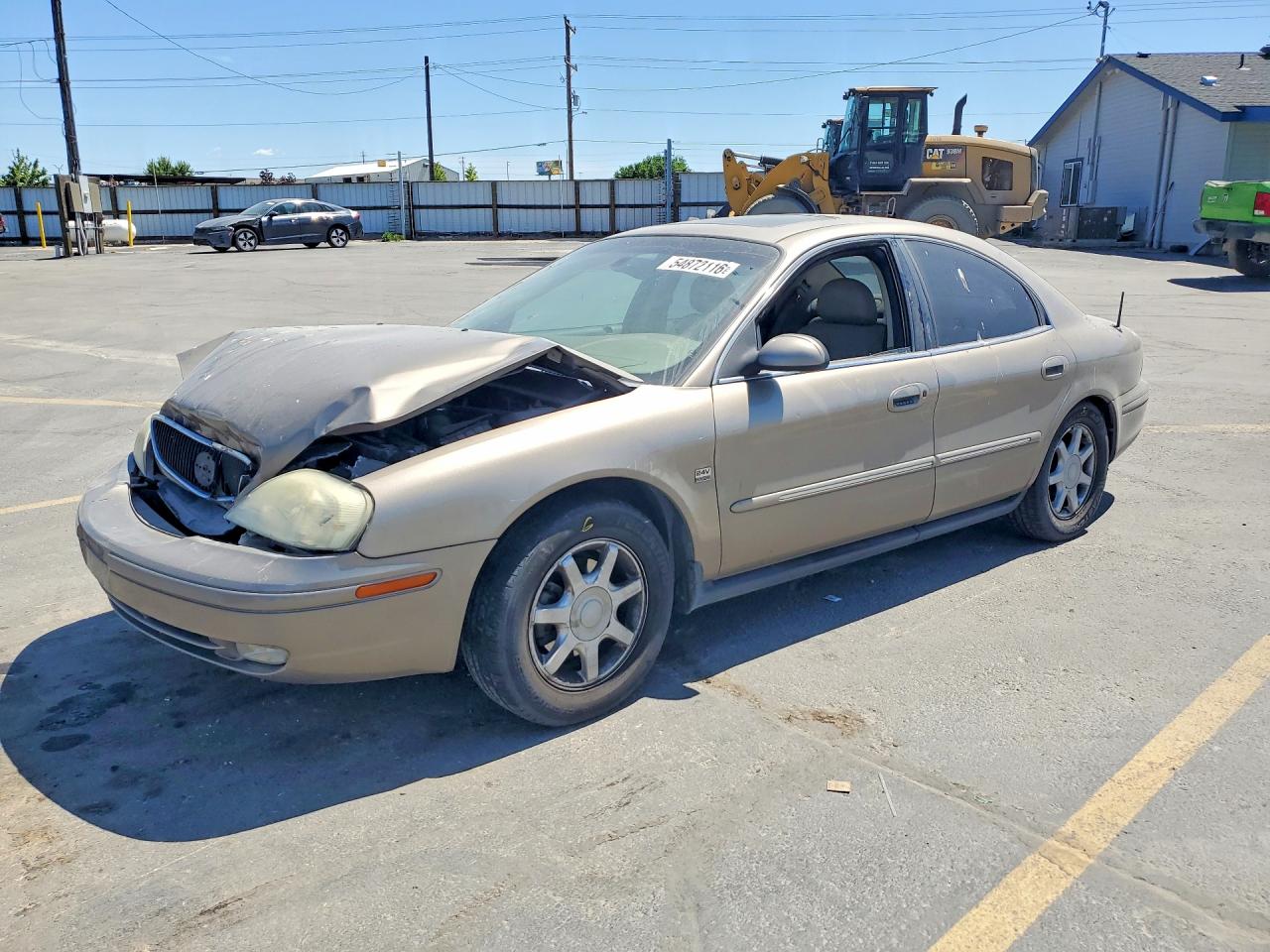 2003 Mercury Sable LS Premium, VIN 1MEFM55S23G623796 — Front end