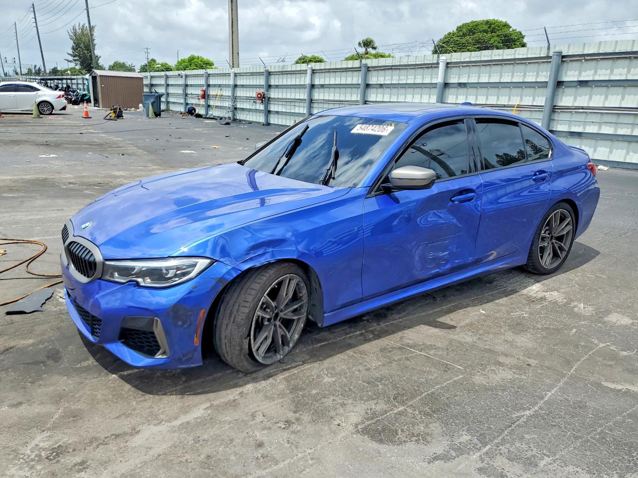 2022 BMW 3 Series M340i, VIN 3MW5U7J05N8C46506 — Undercarriage