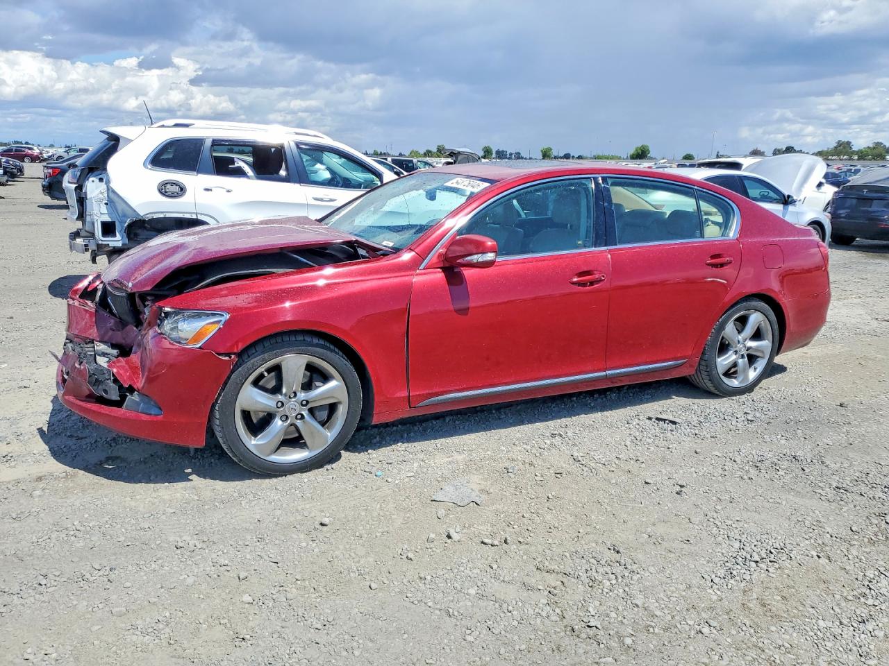 2009 Lexus GS 350, VIN JTHBE96S590046345 — Перед