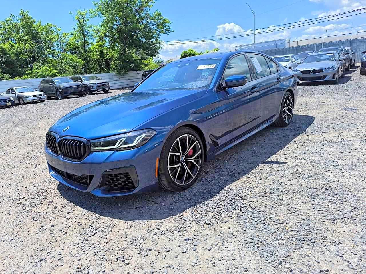 2023 BMW 5 Series M550i xDrive, VIN WBA13BK08PCN47429 — Hail