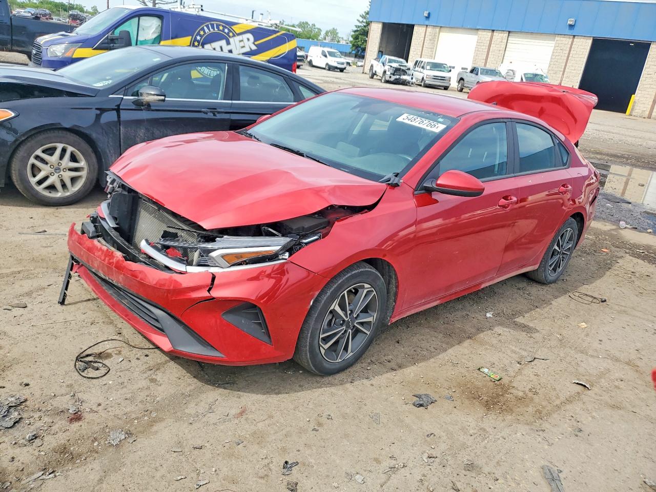 2023 Kia Forte LXS, VIN 3KPF24AD9PE652694 — Rear end