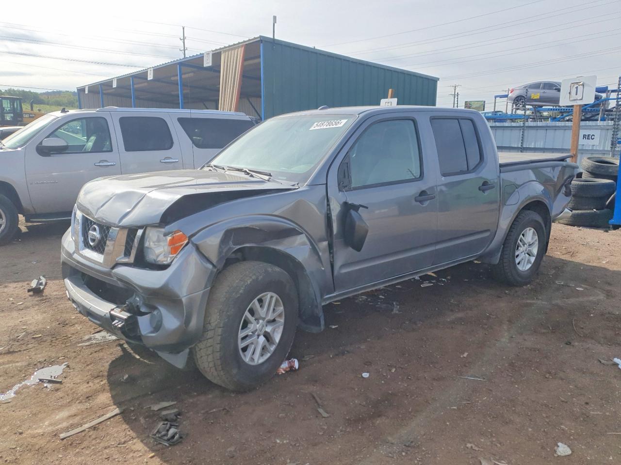 2018 Nissan Frontier SV, VIN 1N6AD0EV9JN706821 — Rear end