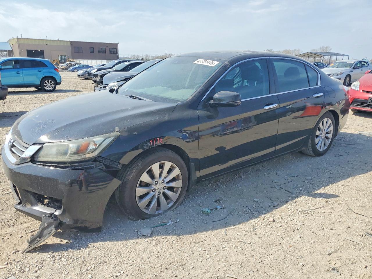 2014 Honda Accord EX-L, VIN 1HGCR2F88EA064205 — Front end