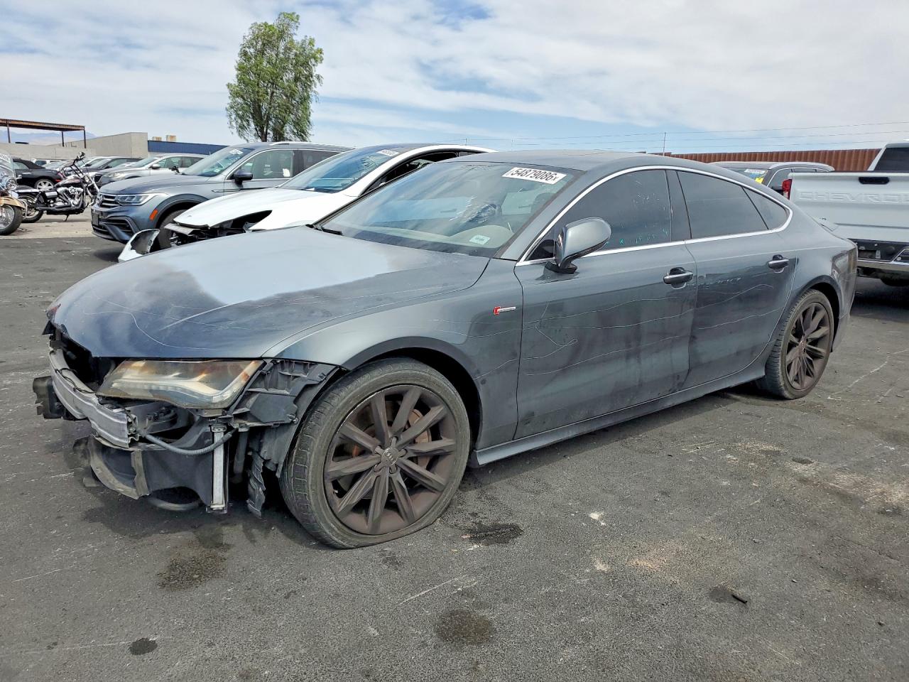 2013 Audi A7 Prestige, VIN WAU2GAFC8DN077331 — Перед