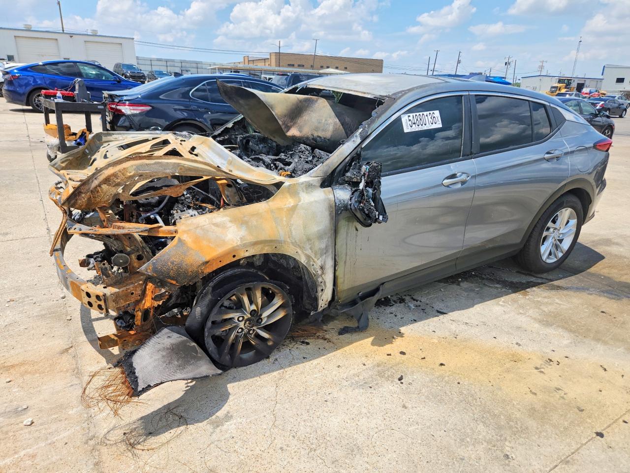 2025 Buick Envista Preferred, VIN KL47LAEP9SB221745 — Engine fire