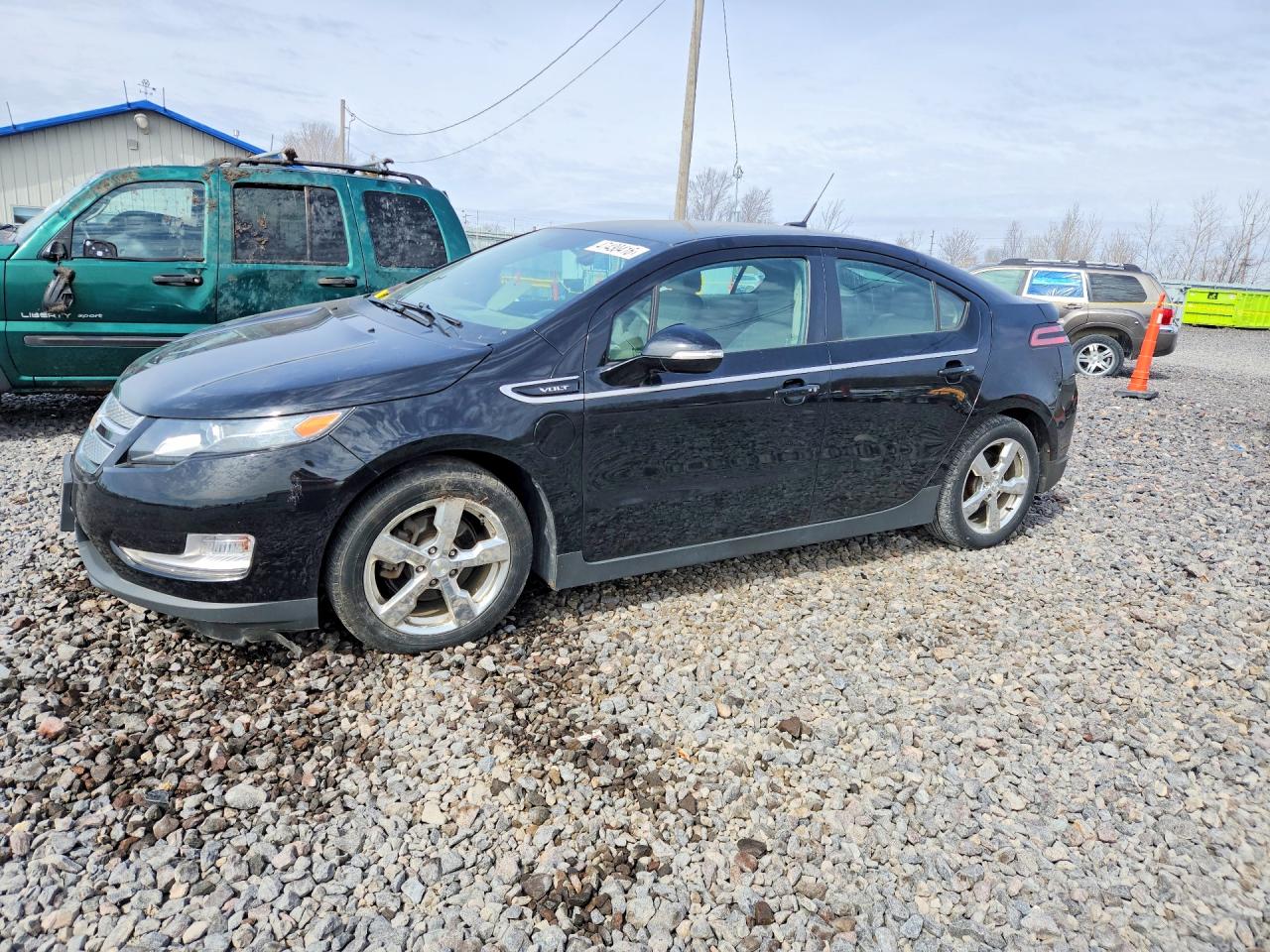 2013 Chevrolet Volt, VIN 1G1RB6E49DU122850 — Side