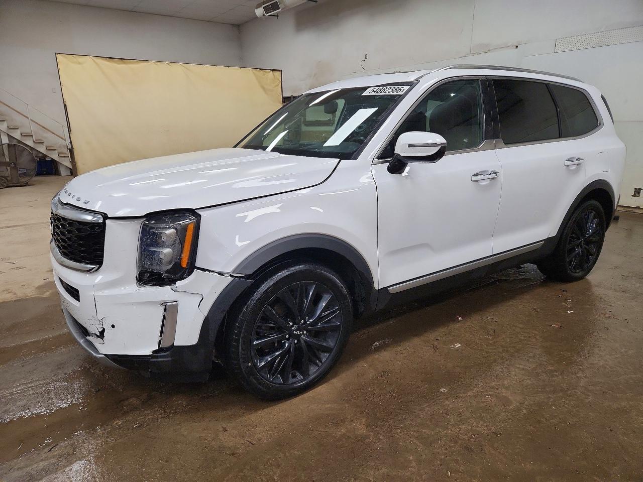 2022 Kia Telluride SX, VIN 5XYP5DHC5NG204851 — Front end