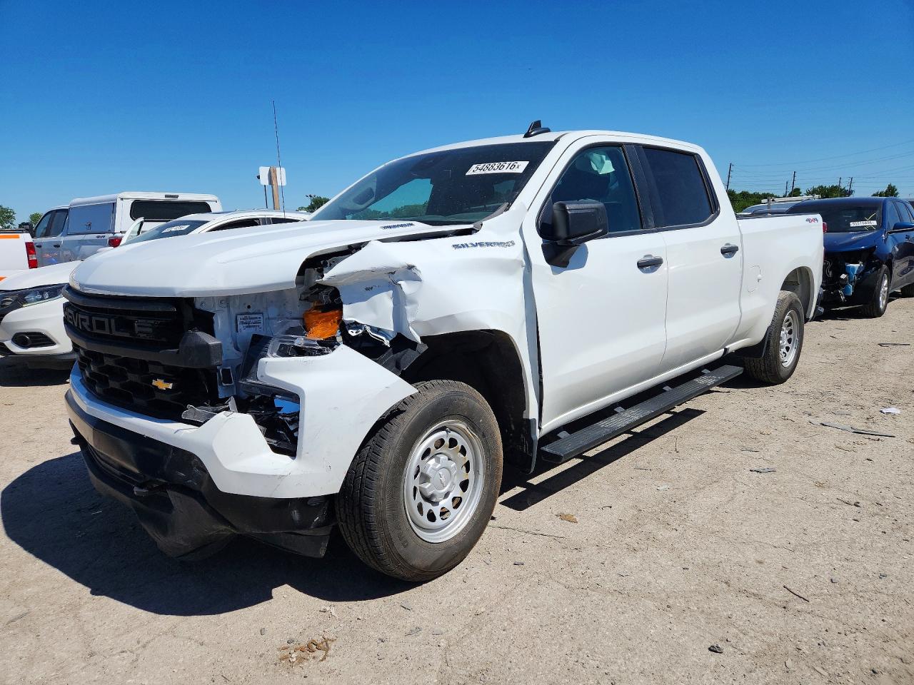 2025 Chevrolet Silverado, VIN 1GCPKAEK9SZ114294 — Front end