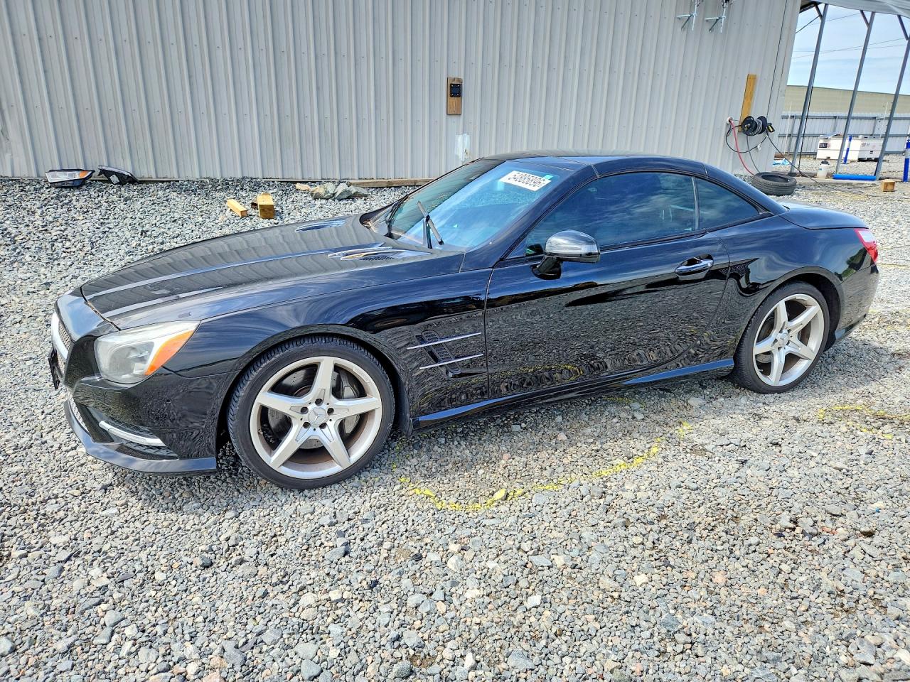 2013 Mercedes-Benz SL 550, VIN WDDJK7DA4DF001722 — Roof