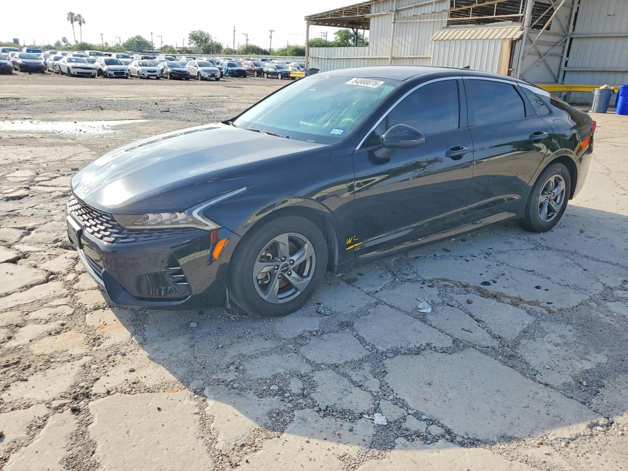 2023 Kia K5 LXS, VIN 5XXG14J28PG183448 — Water / flood