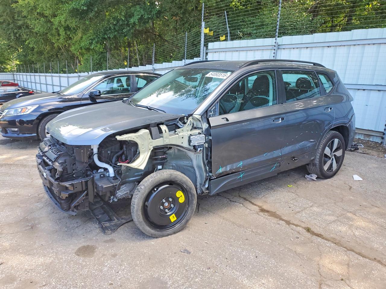 2025 Volkswagen Taos S, VIN 3VV8C7B20SM047757 — Фото с аукциона
