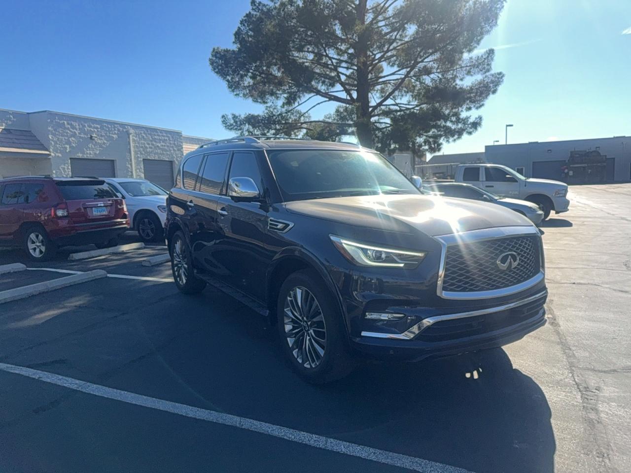 2019 Infiniti QX80 Luxe, VIN JN8AZ2NF8K9685855 — Normal wear