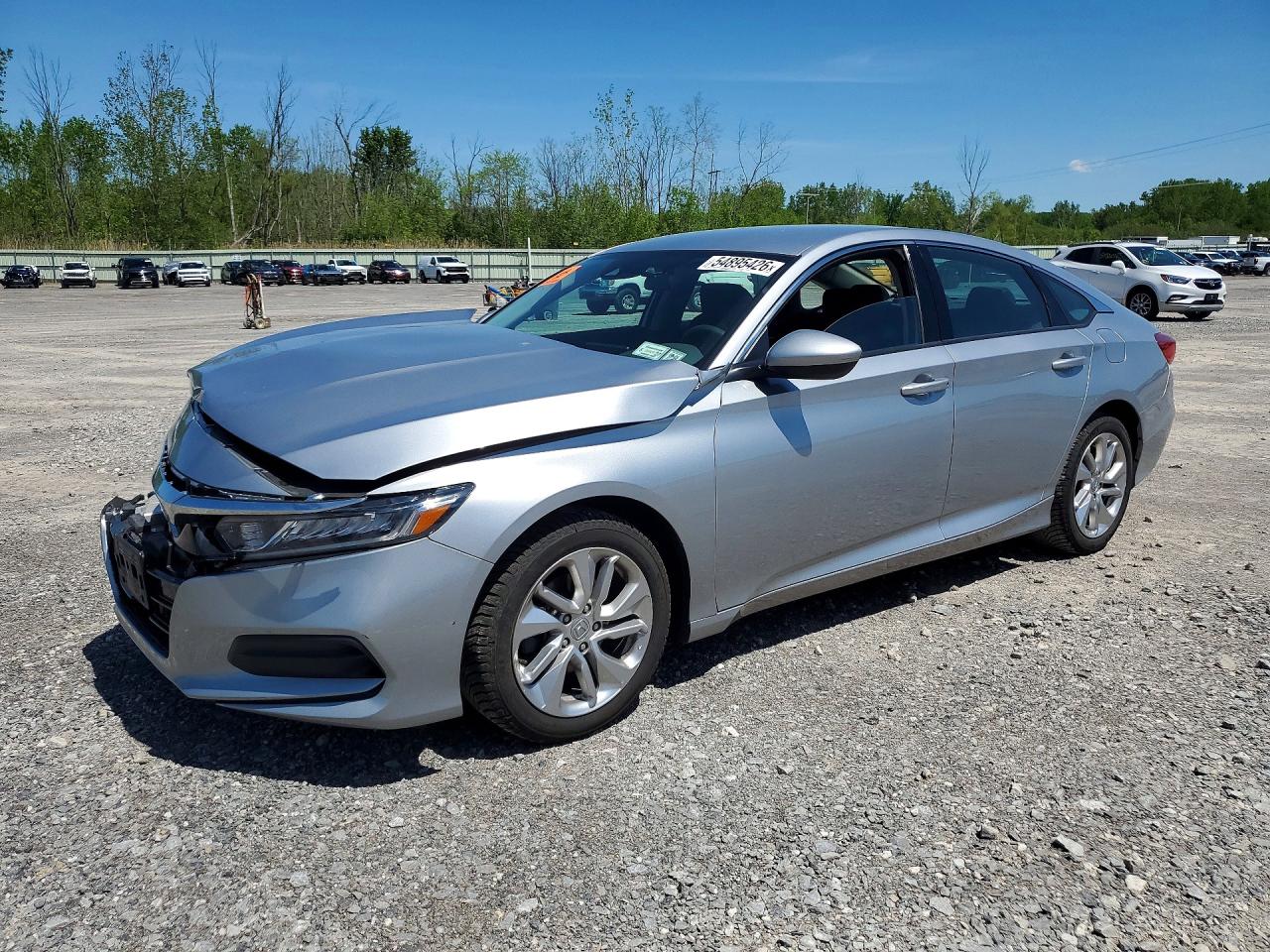 2018 Honda Accord LX, VIN 1HGCV1F19JA196862 — Front end