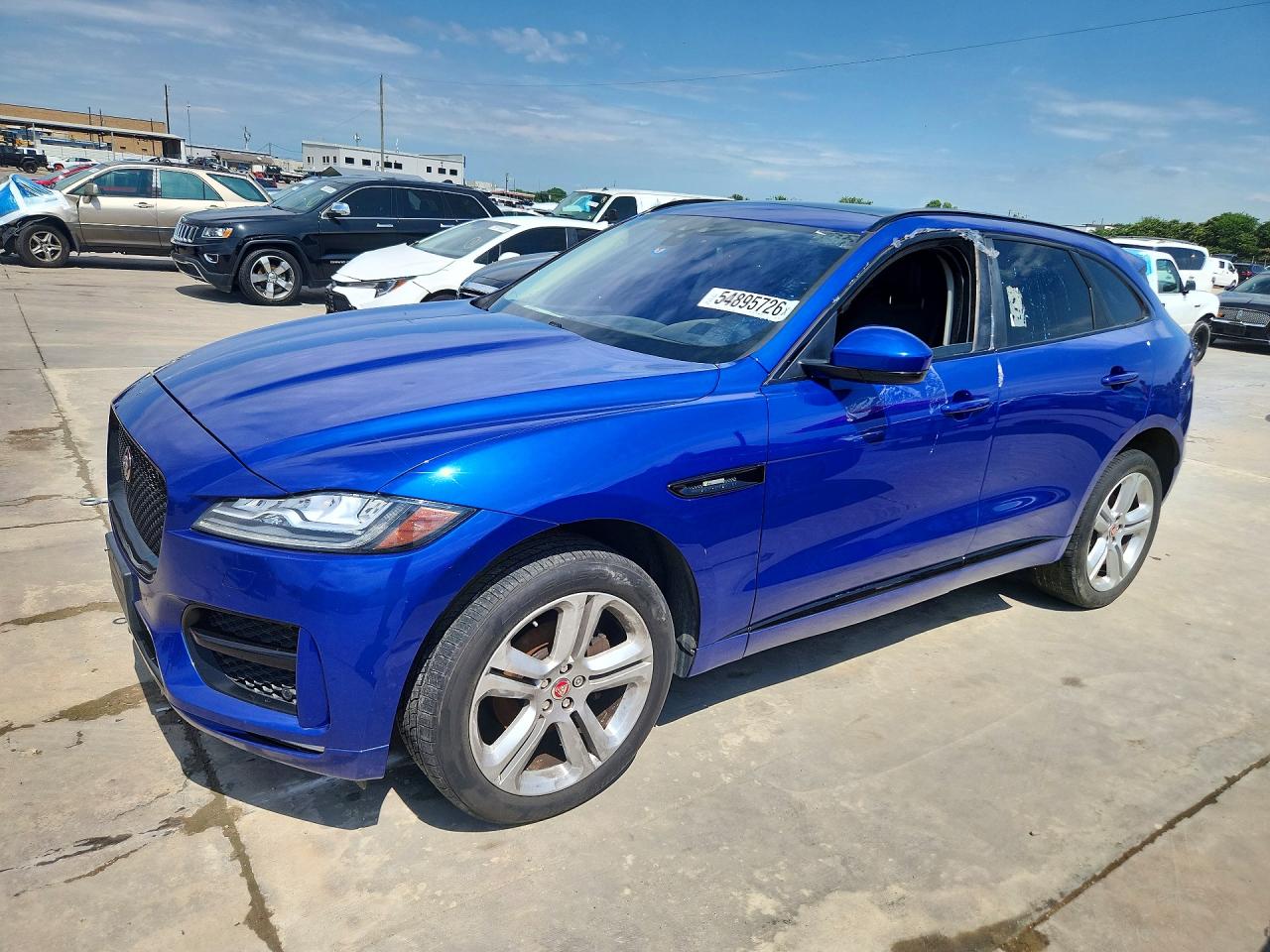 2018 Jaguar F-Pace 20d R-Sport, VIN SADCL2FN0JA240295 — Hail