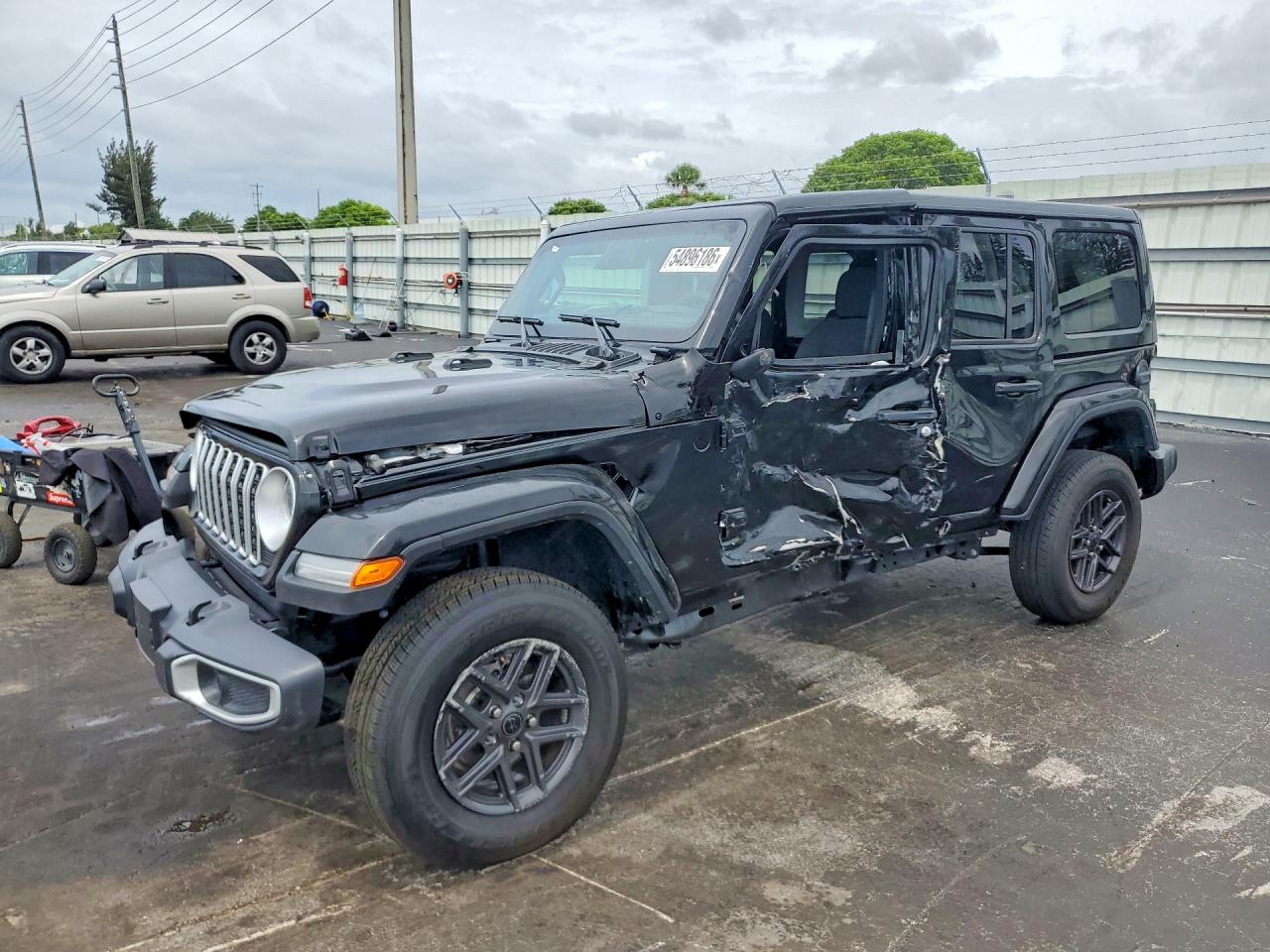 2025 Jeep Wrangler Sahara, VIN 1C4PJXEN8SW644242 — Side
