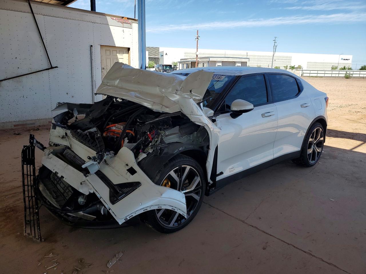 2021 Polestar 2 Launch Edition, VIN LPSED3KA1ML008249 — Front end