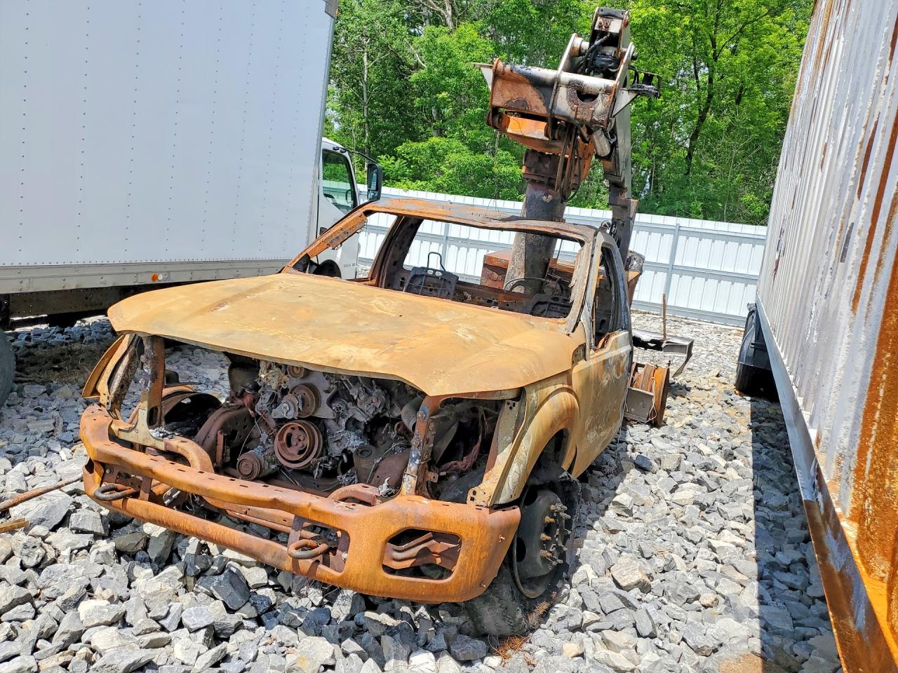 2016 Ford F-450 XL, VIN 1FDUF4GT4GEC34268 — Burn