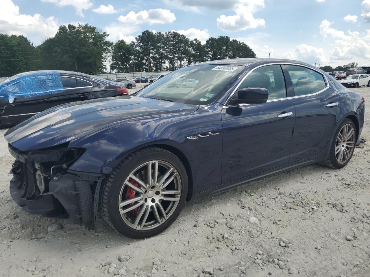2016 Maserati Ghibli S, VIN ZAM57RSAXG1182222 — Side