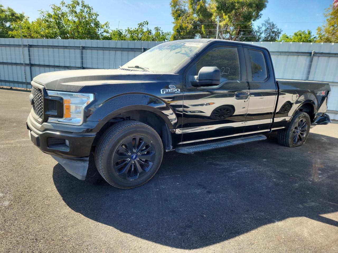 2018 Ford F-150 XL, VIN 1FTEX1CP8JKF41545 — Rear end