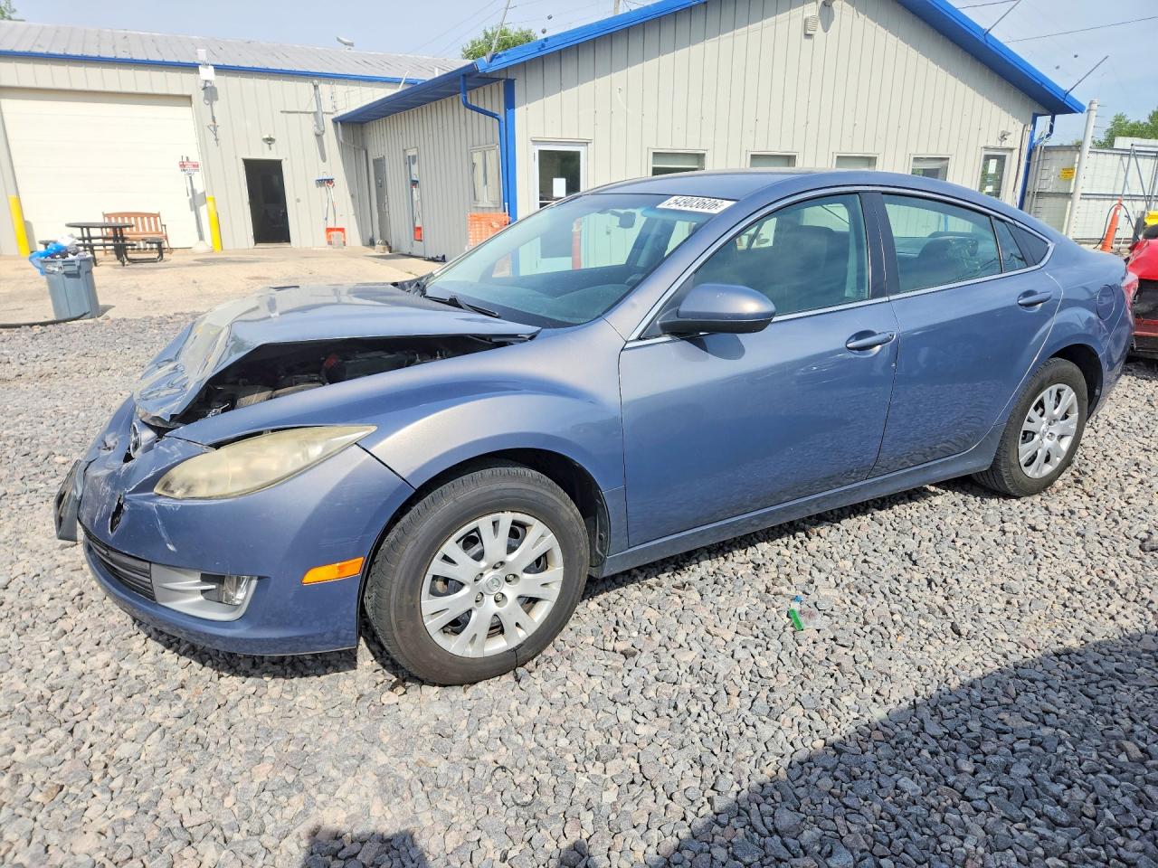 2010 Mazda 6 i Sport, VIN 1YVHZ8BH1A5M21654 — Front end