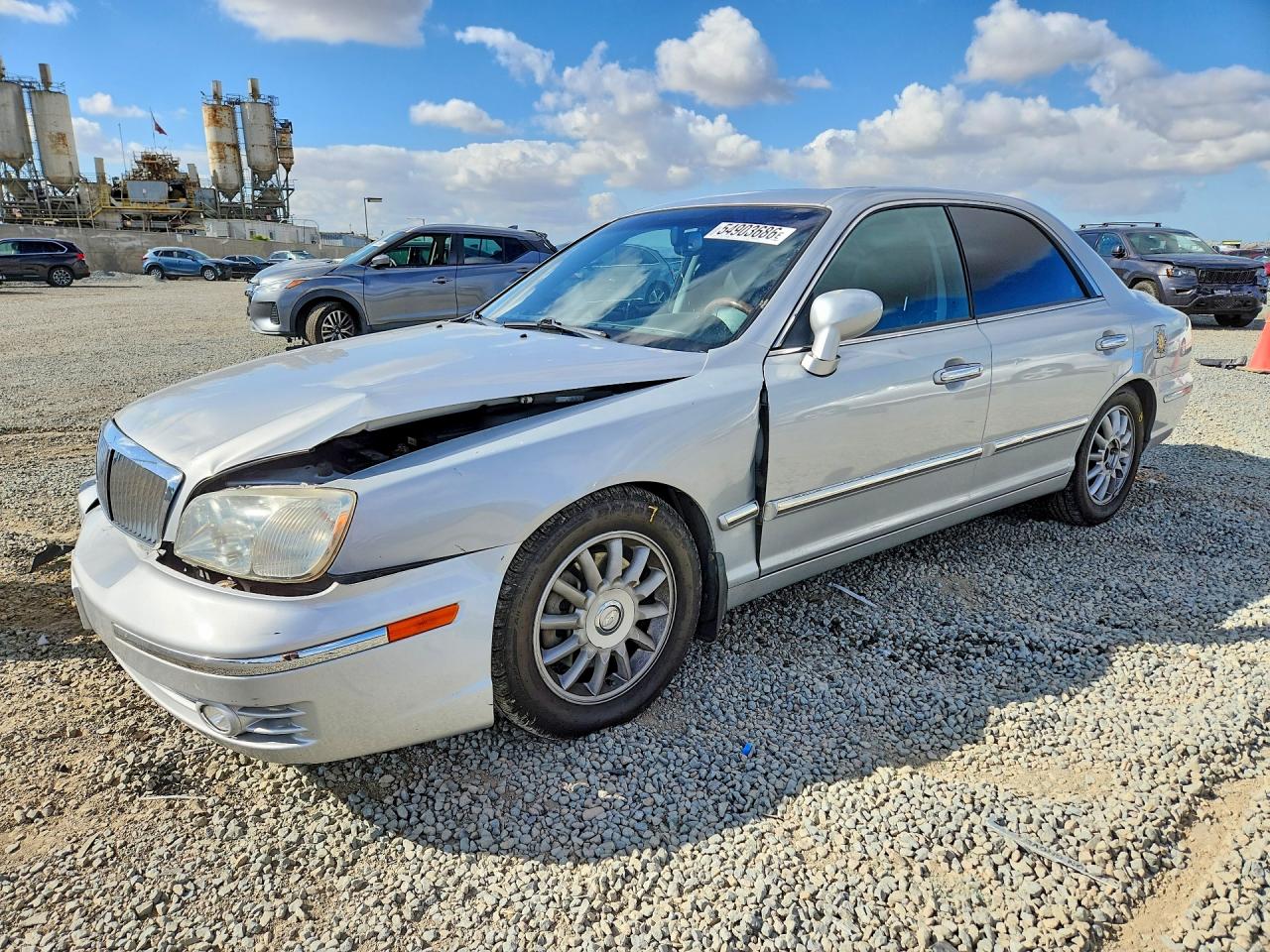 2004 Hyundai XG, VIN KMHFU45E04A320697 — Перед