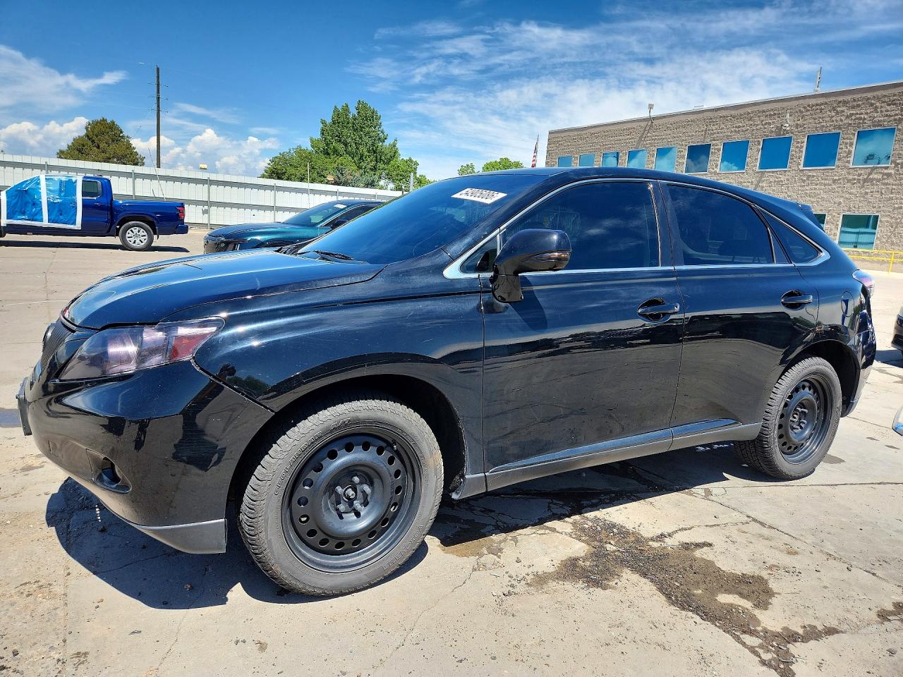 2010 Lexus RX 350, VIN 2T2BK1BA8AC001575 — Front end