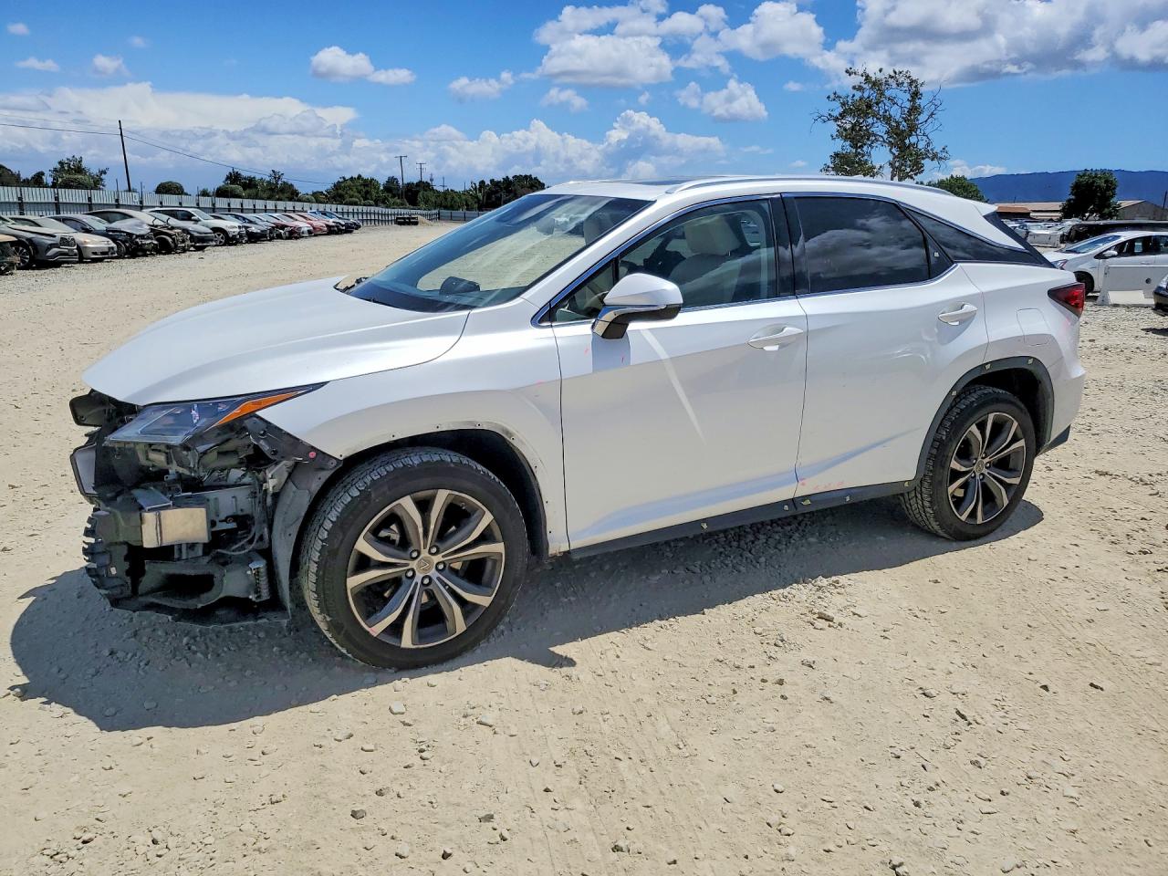 2017 Lexus RX 350, VIN JTJBZMCA4H2025636 — Front end