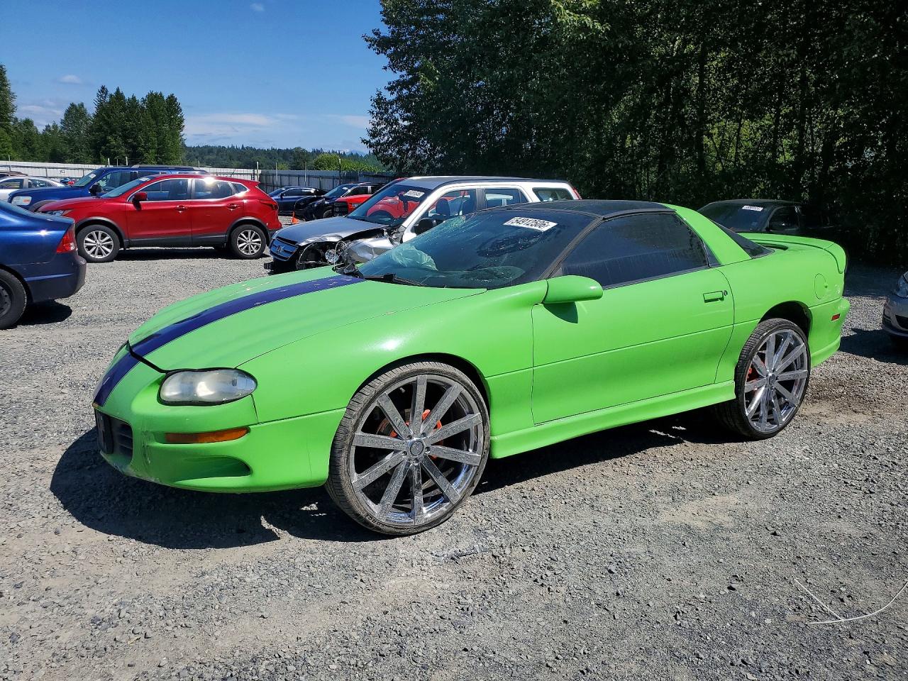 2002 Chevrolet Camaro, VIN 2G1FP22K622111520 — Front end