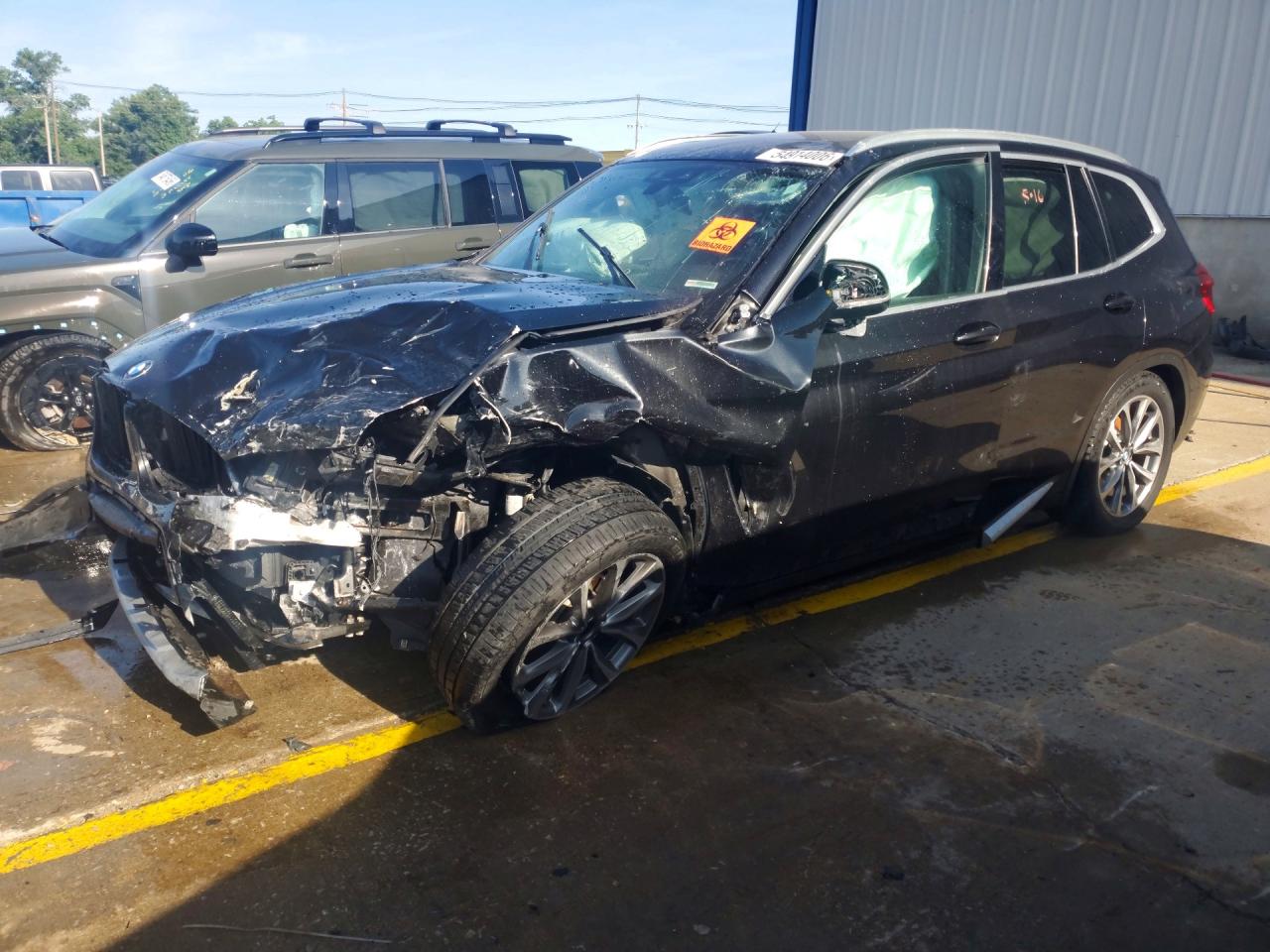 2019 BMW X3 xDrive30i, VIN 5UXTR9C5XKLD92924 — Rollover