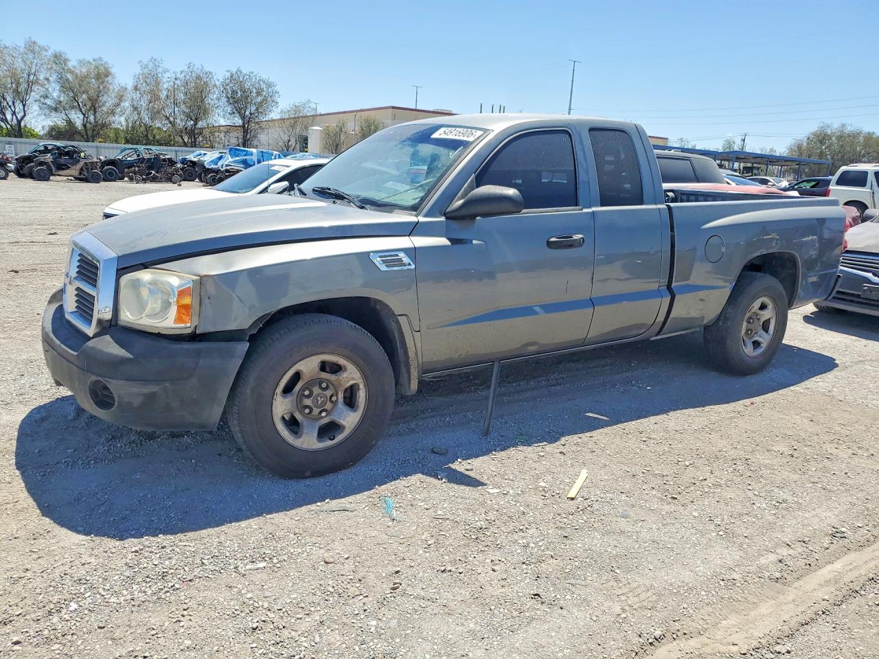 2005 Dodge Dakota ST, VIN 1D7HE22K65S186918 — Зад