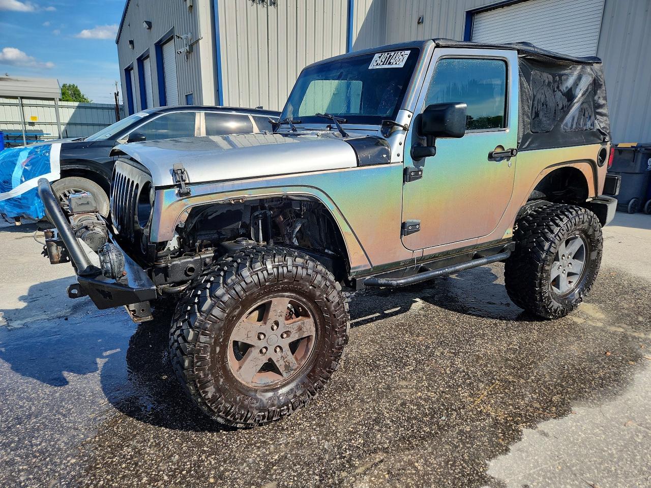 2011 Jeep Wrangler Sport, VIN 1J4AA2D1XBL505166 — Фото с аукциона