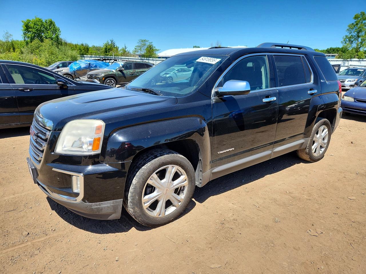 2016 GMC Terrain SLT, VIN 2GKFLUE30G6204802 — Hail
