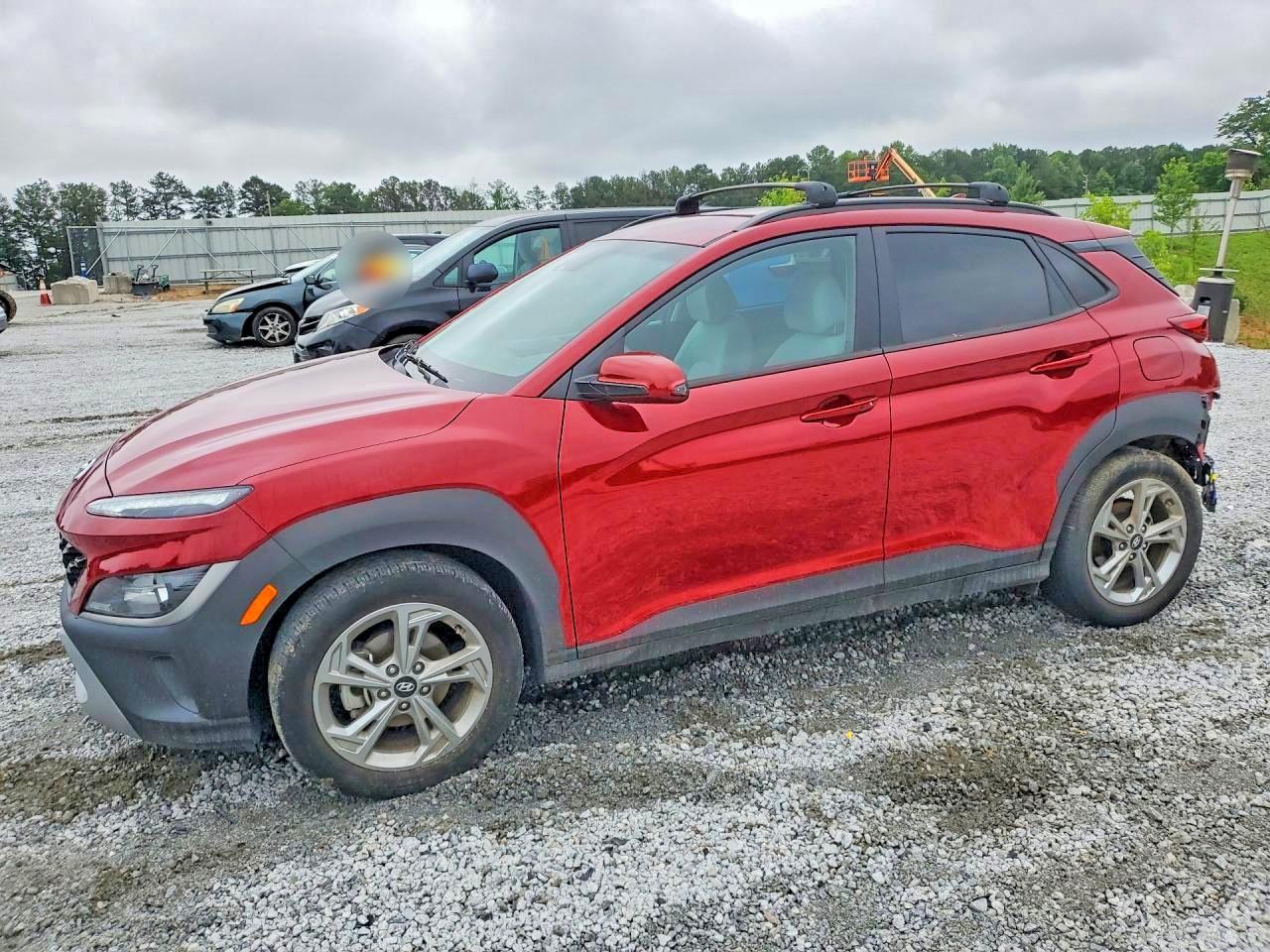 2023 Hyundai Kona SEL, VIN KM8K62AB3PU030580 — Rear end