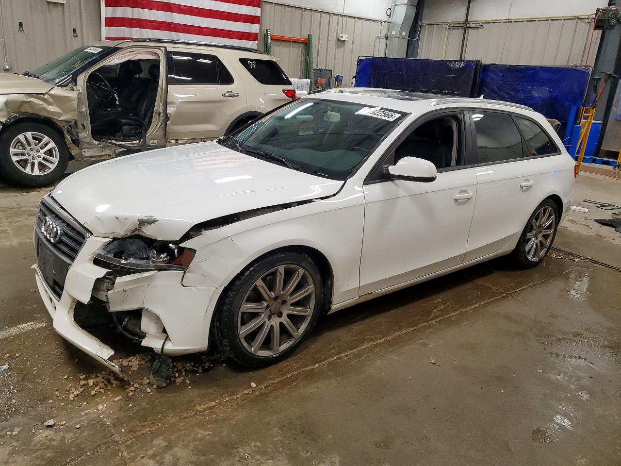 2010 Audi A4 Premium, VIN WAUSFAFL6AA008076 — Front end