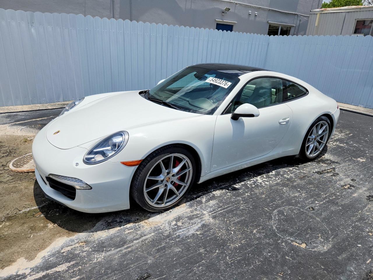 2013 Porsche 911 Carrera S, VIN WP0AB2A98DS123143 — Water / flood