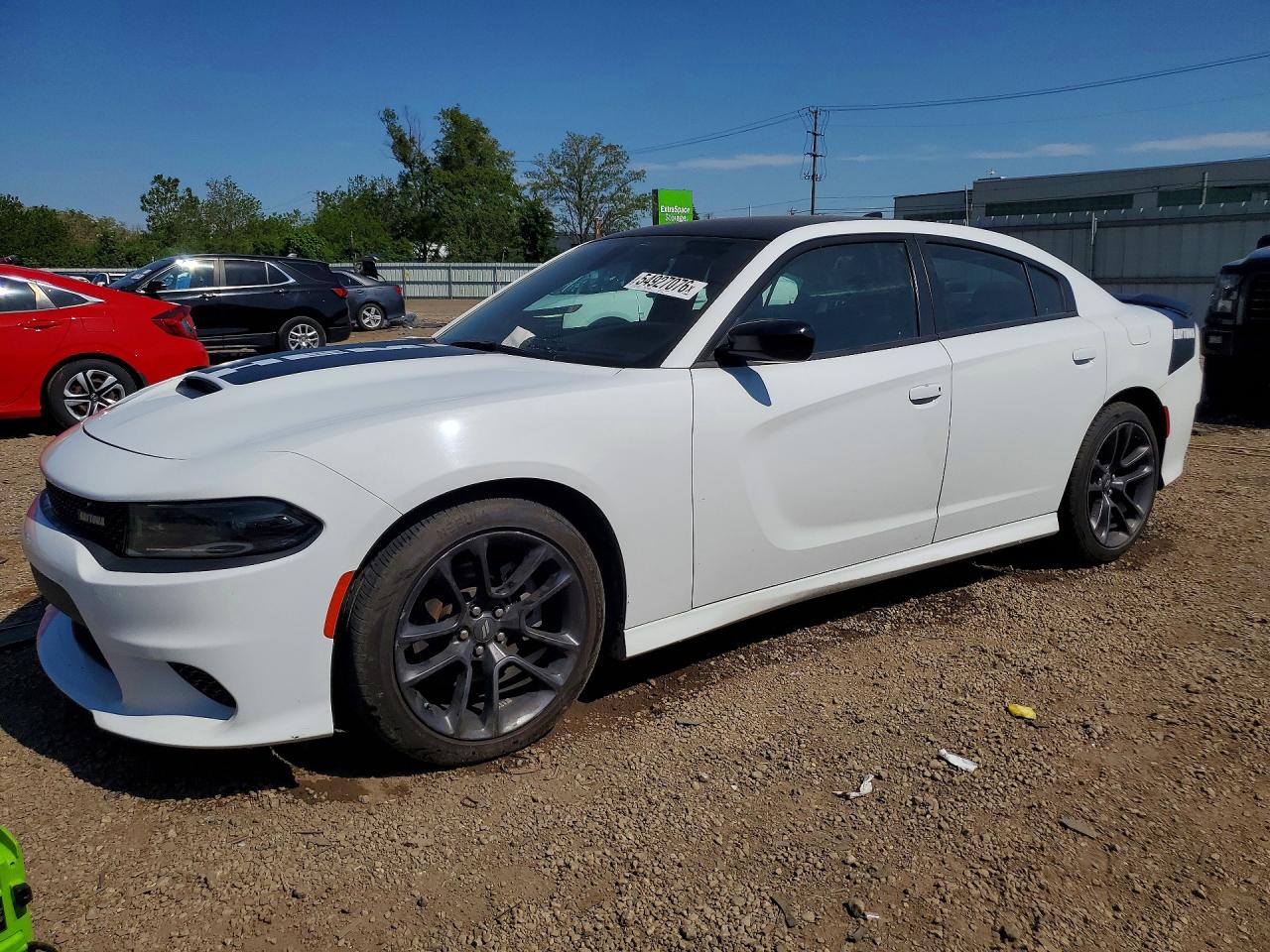 2023 Dodge Charger R/T, VIN 2C3CDXCT8PH631668 — Vandalism
