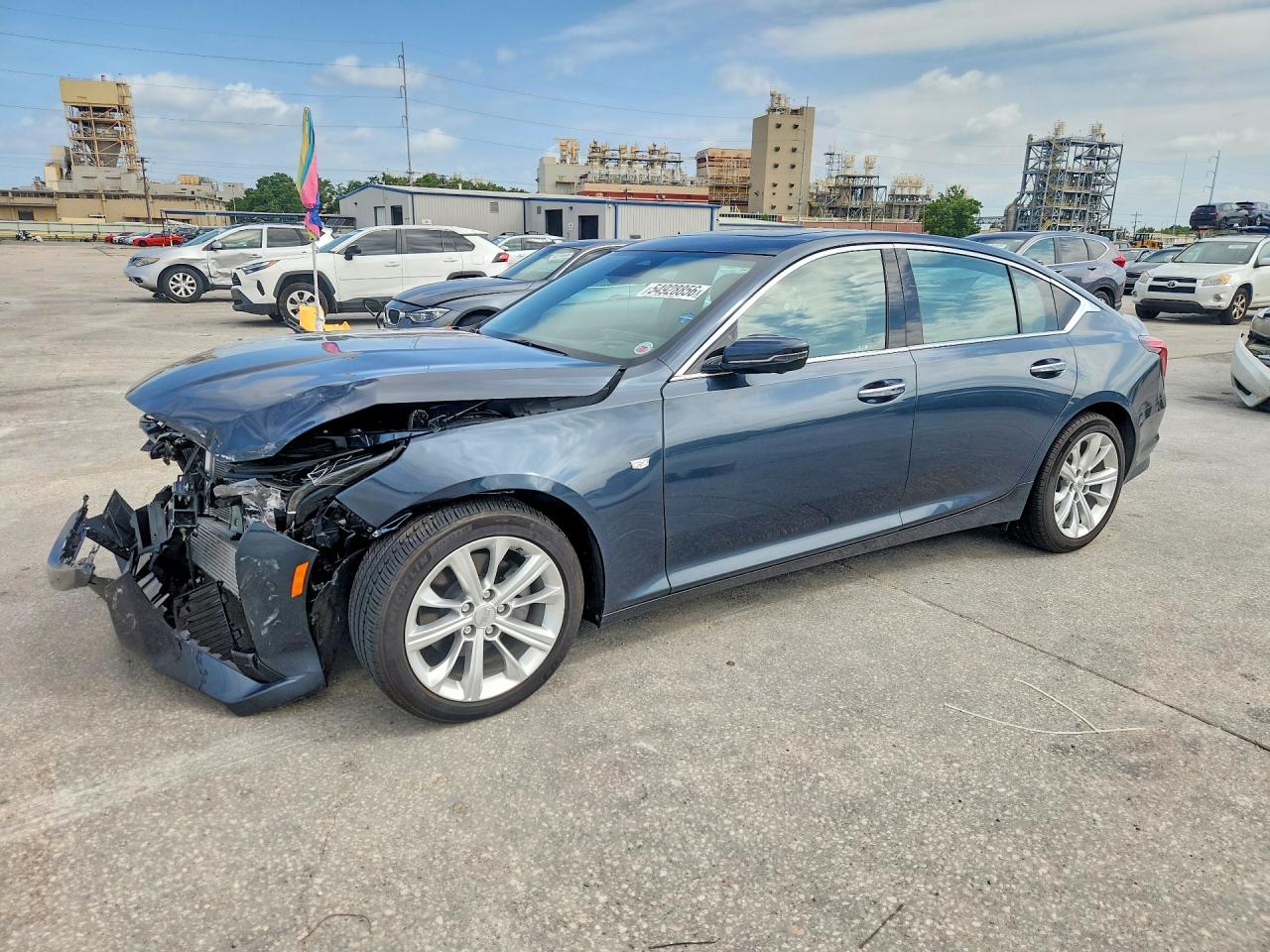 2025 Cadillac CT5 Premium Luxury, VIN 1G6DN5RK3S0106775 — Перед