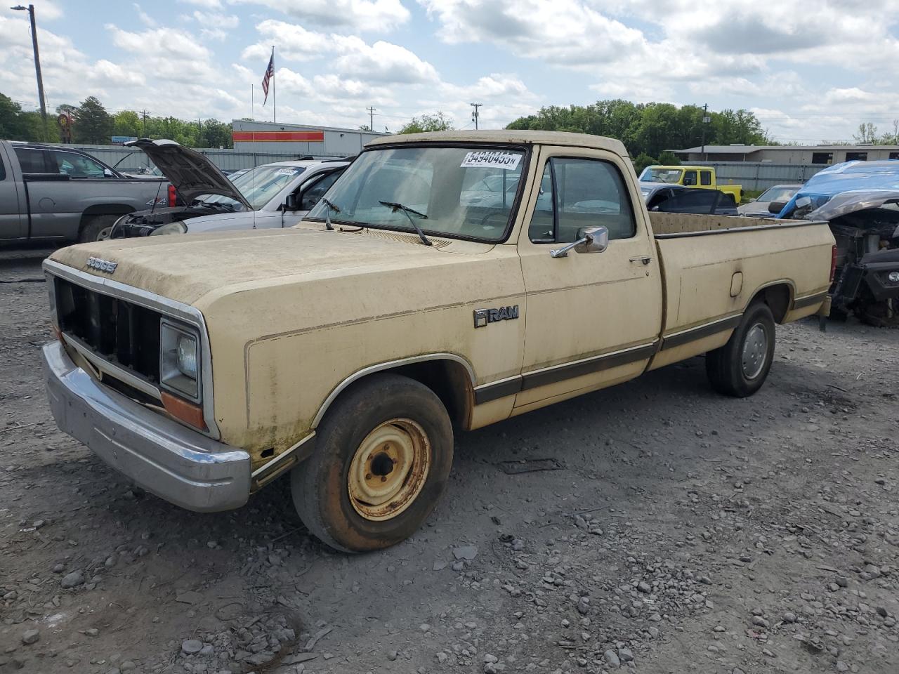 1986 Dodge D Series, VIN 1B7FD04H7GS079440 — Normal wear