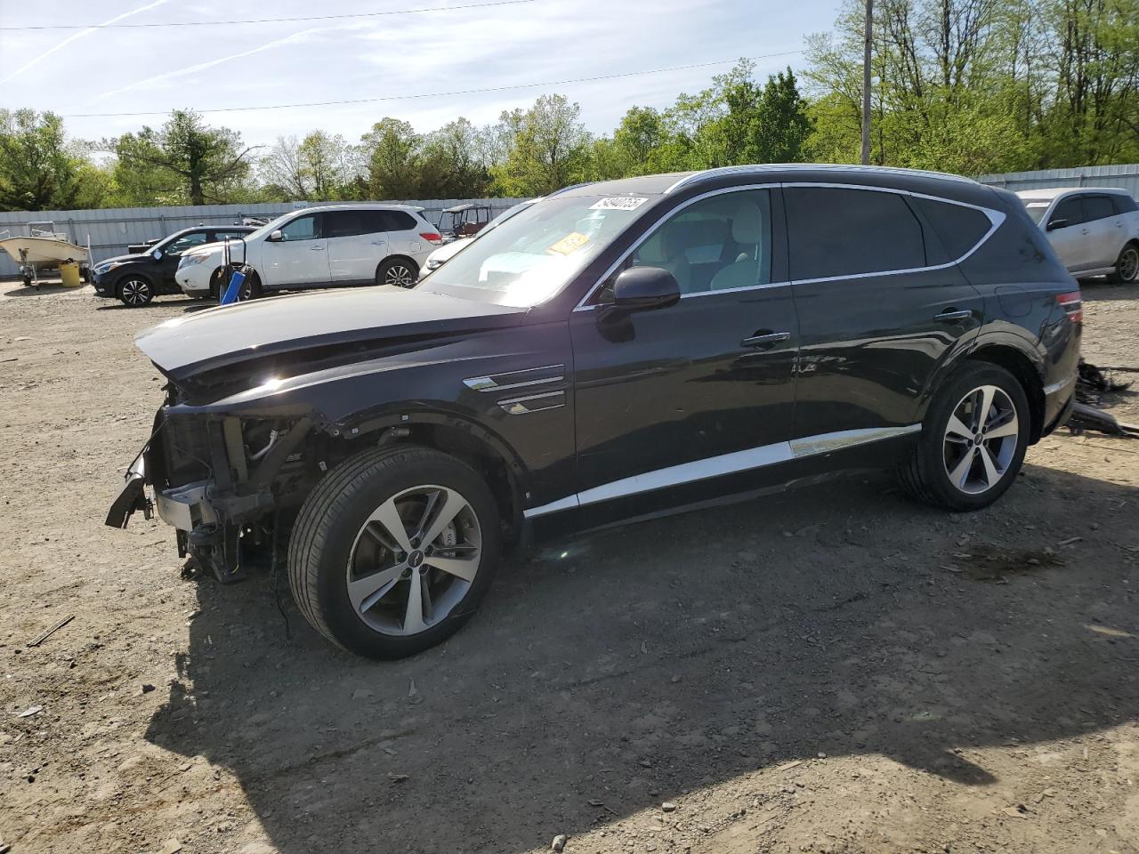 2023 Genesis GV80 Advanced Plus, VIN KMUHCESC4PU107079 — Front end