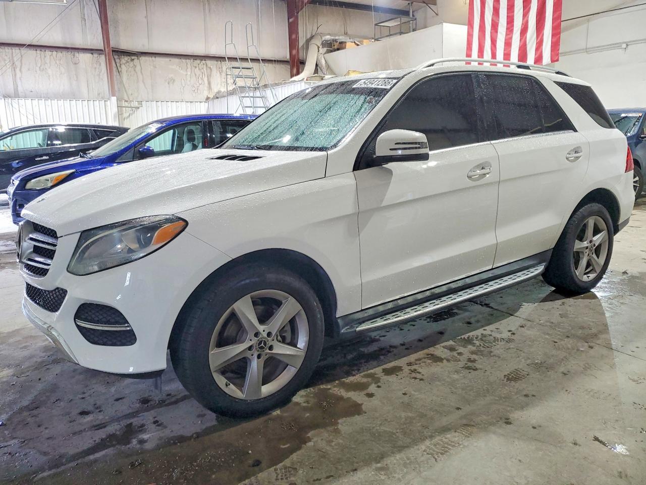2018 Mercedes-Benz GLE 350, VIN 4JGDA5JB2JB076526 — Hail
