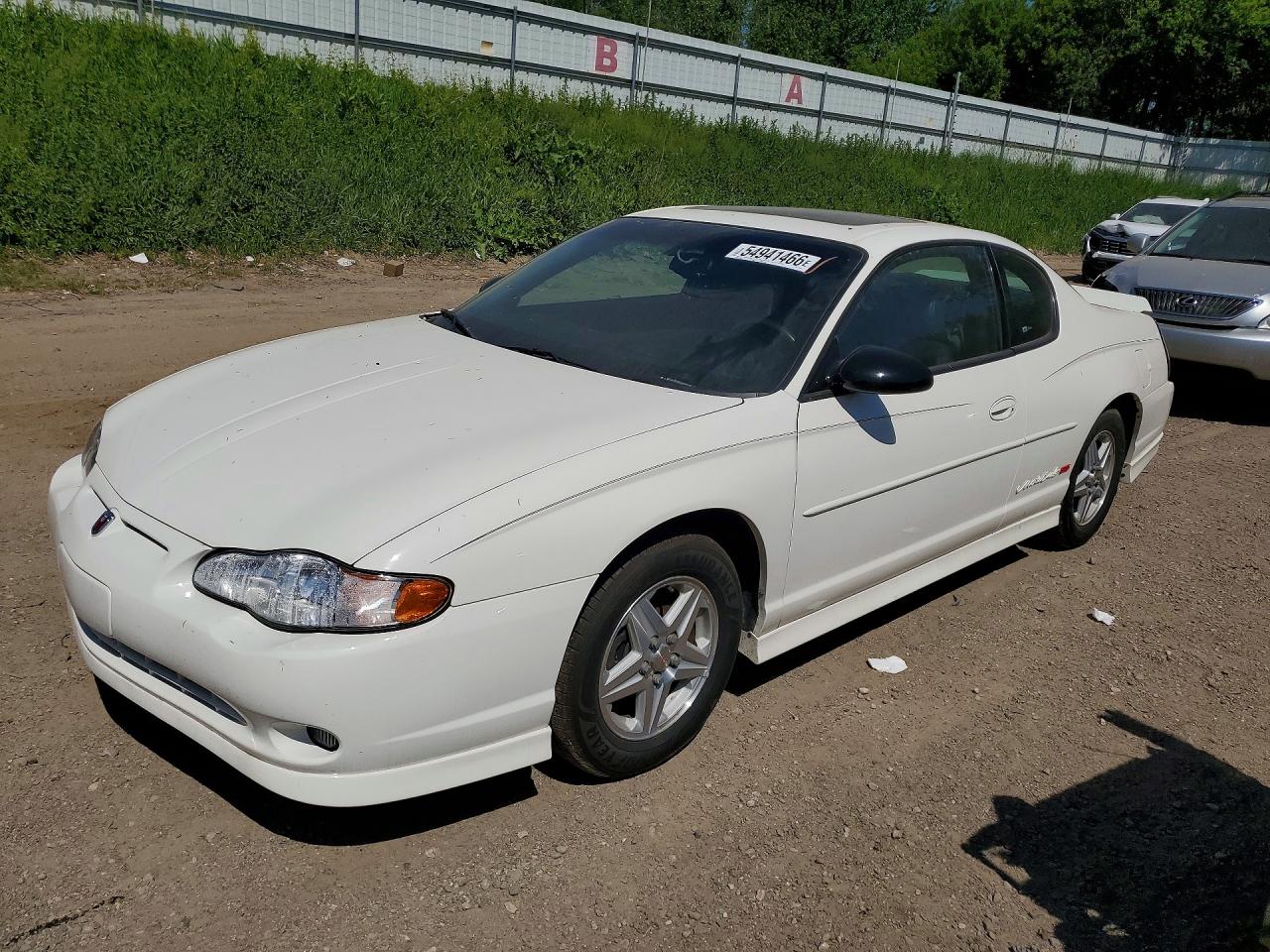2002 Chevrolet Monte Carlo SS, VIN 2G1WX15K729145284 — Front end
