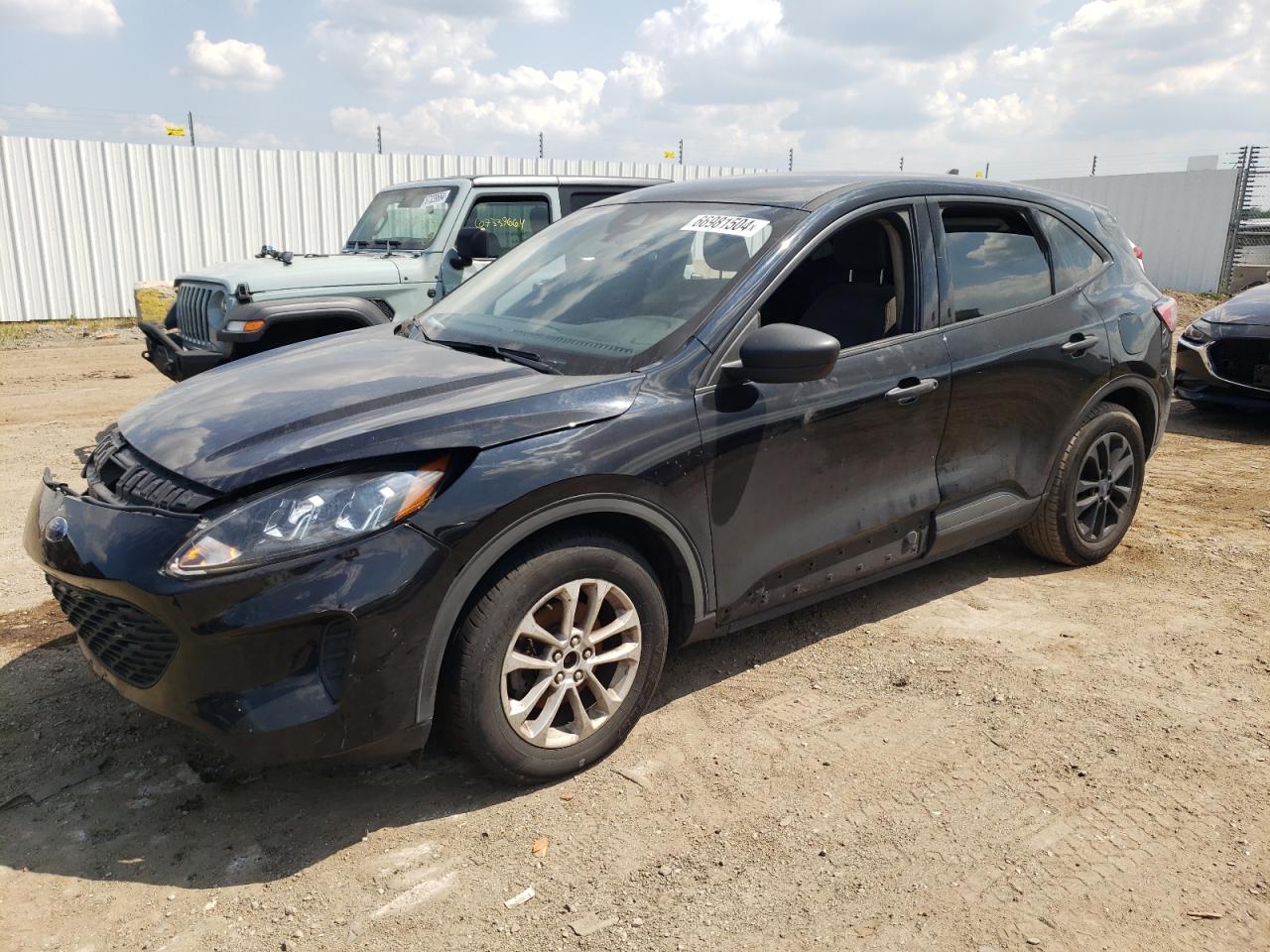 2020 Ford Escape S, VIN 1FMCU0F62LUA70329 — Front end