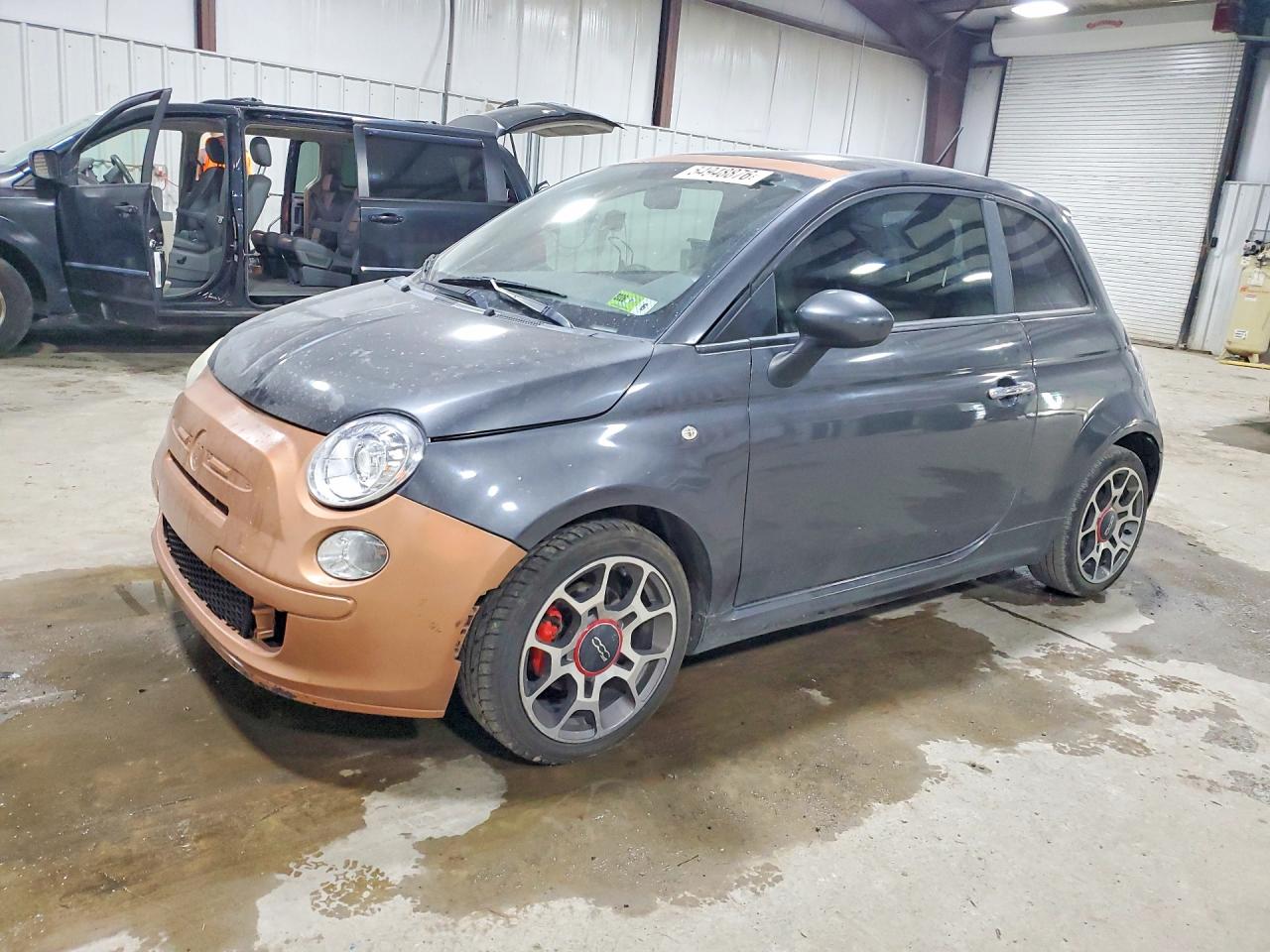 2012 FIAT 500 Sport, VIN 3C3CFFBR4CT127758 — Side