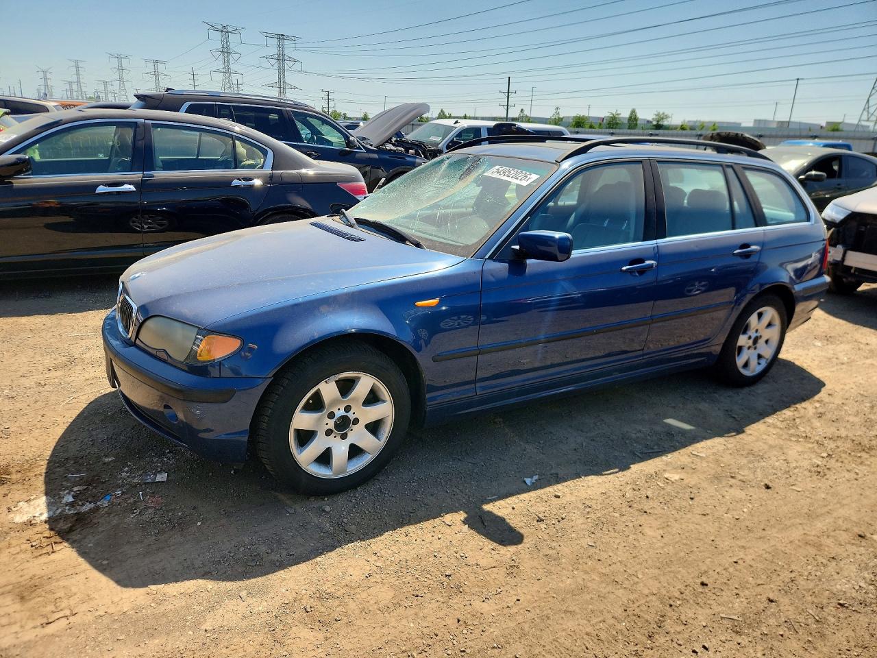 2003 BMW 3 Series 325xi, VIN WBAEP334X3PF03175 — Roof