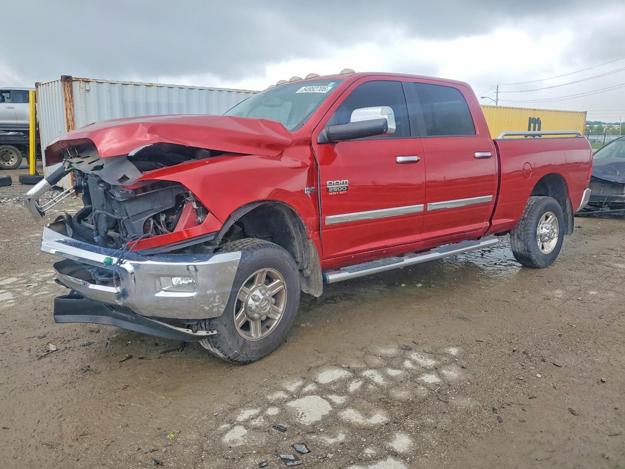 2010 Dodge 2500 Laramie, VIN 3D7TT2CT4AG173996 — Front end