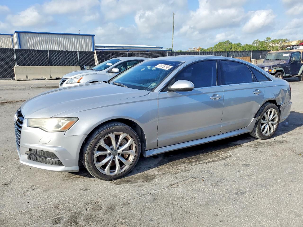 2018 Audi A6 Premium, VIN WAUC8AFC2JN023696 — Rear end