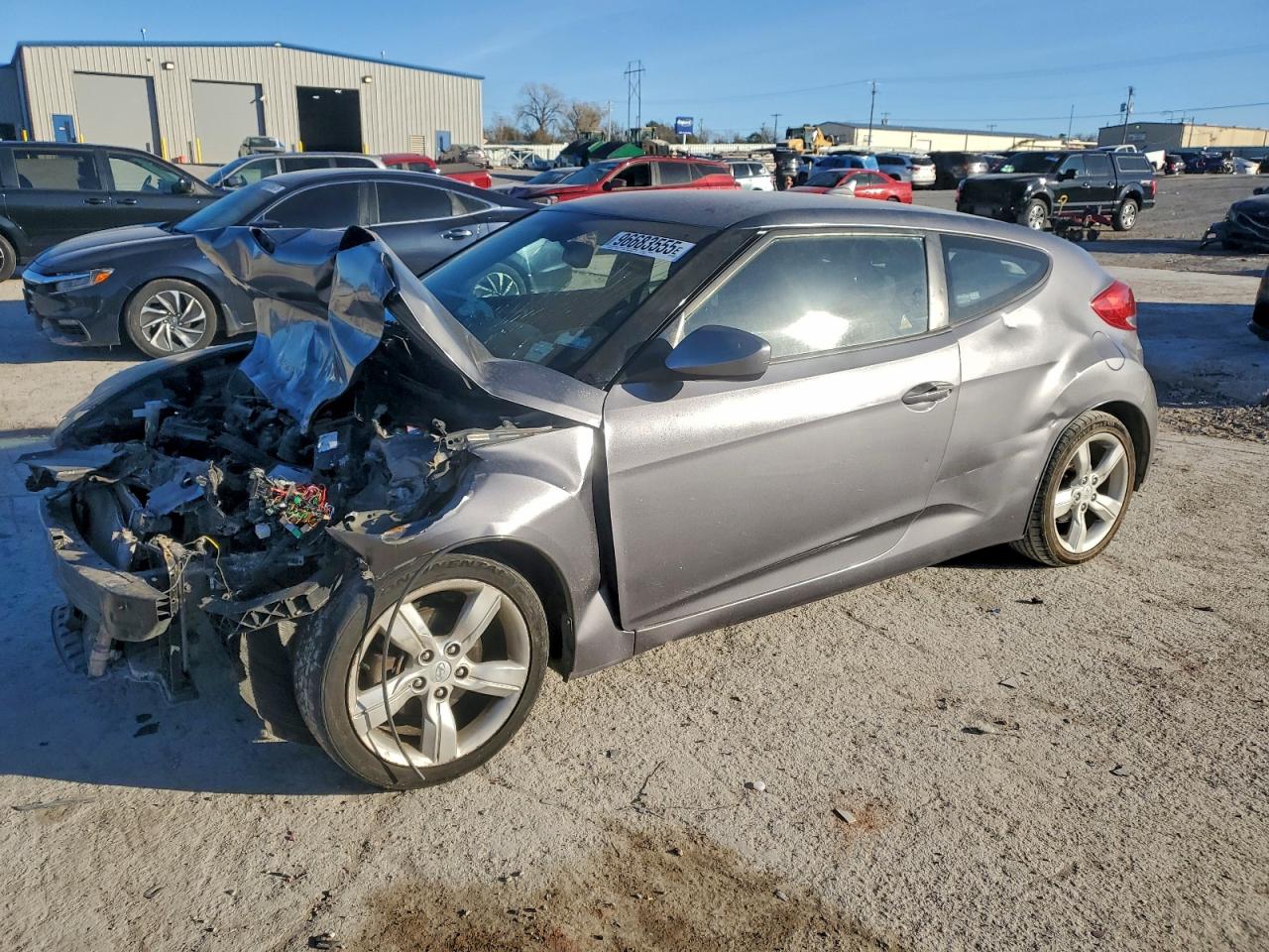2013 Hyundai Veloster RE:MIX, VIN KMHTC6ADXDU095122 — Front end